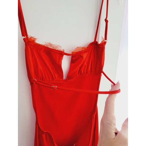 NWT Better Be for Copper Closet Backless Red Party Dress - Picture 9 of 15